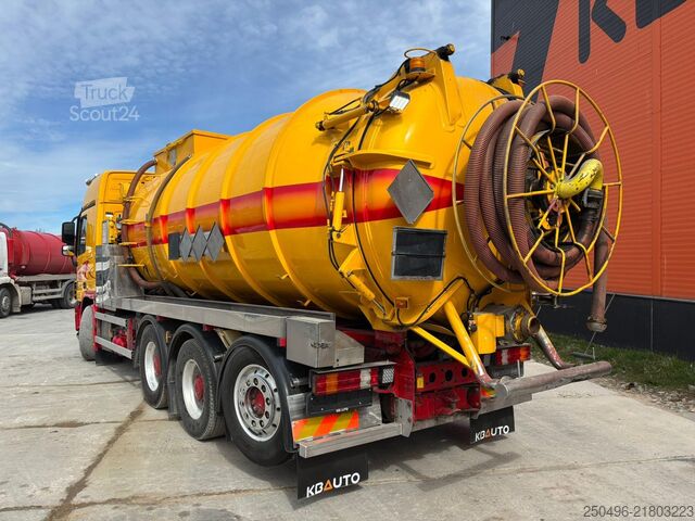 Saugwagen Mercedes-Benz Actros 2646 8x4*4 Interconsult ADR stainless ta...