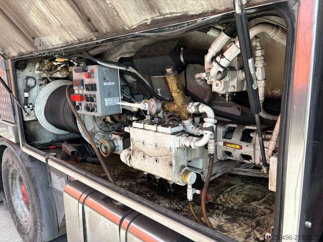 Saugwagen Mercedes-Benz Actros 2646 8x4*4 Interconsult ADR stainless ta...