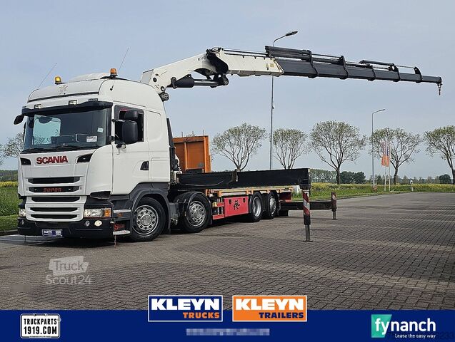 Platformos priekaba SCANIA R490