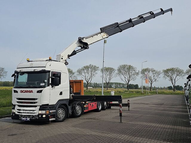 Platformos priekaba SCANIA R490