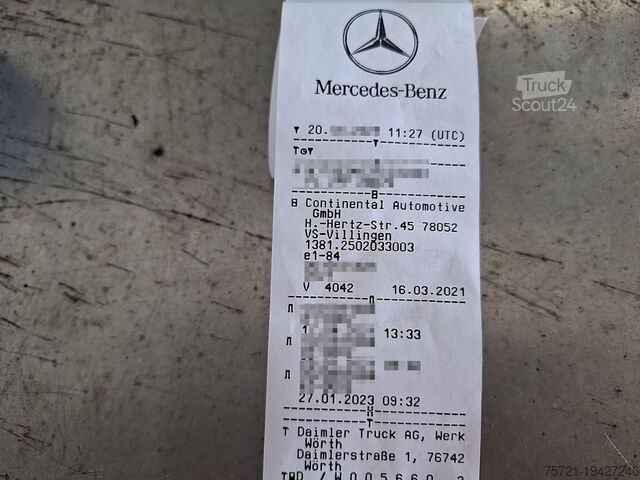 Standaard trekker MERCEDES-BENZ ACTROS 1848 LS . RET. 2X TANK