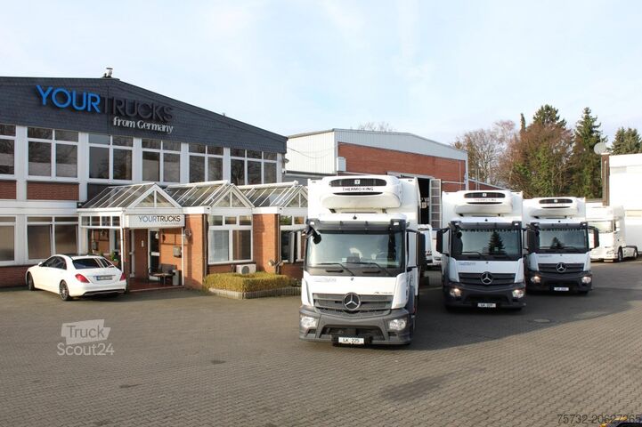 Refrigerated truck Mercedes-Benz Actros 1830 E6 TK T-1200R Multi Bi-Temp LBW AHK