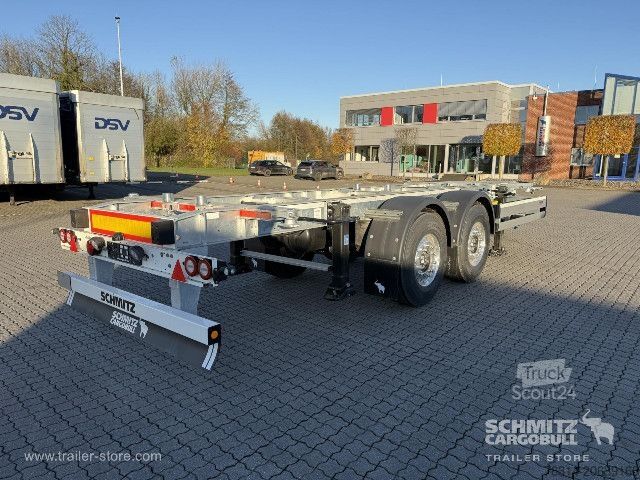 Lastväxlarsläp Schmitz Cargobull Zentralachsanhänger Wechselfahrgestell Standard