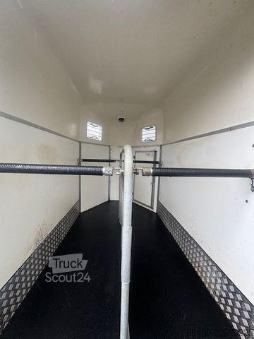 Hästtransportsläp BÖCKMANN Duo 2 Pferdeanhänger 2t. Holz/Poly