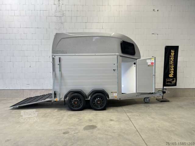 Remorque de transport de chevaux Böckmann Champion Uno Esprit silv+bl SK Pferdeanhänger