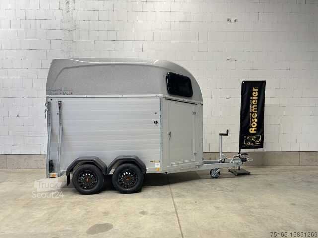 Remorque de transport de chevaux Böckmann Champion Uno Esprit silv+bl SK Pferdeanhänger