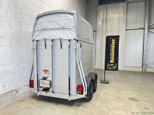 Remorque de transport de chevaux Böckmann Champion Uno Esprit silv+bl SK Pferdeanhänger