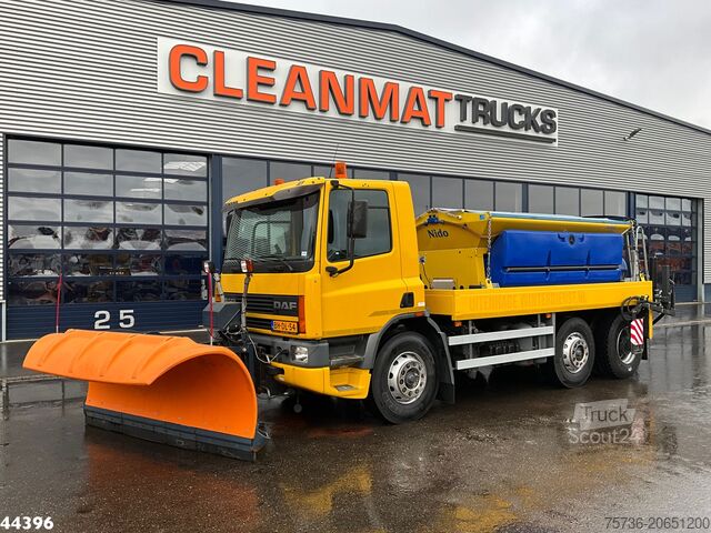 Spredevogn DAF FAG 75 CF 250 Manual Nido Zoutstrooier Just 168...