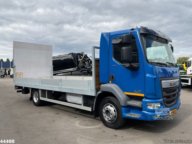 Transport af biler DAF FA LF 250 Euro 6 Autotransporter met laadklep