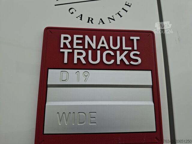 Tautliner RENAULT D 19 WIDE 320 - 4X2 - E6 - TELMA