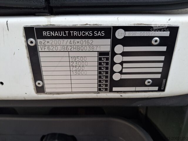 Tautliner RENAULT D 19 WIDE 320 - 4X2 - E6 - TELMA