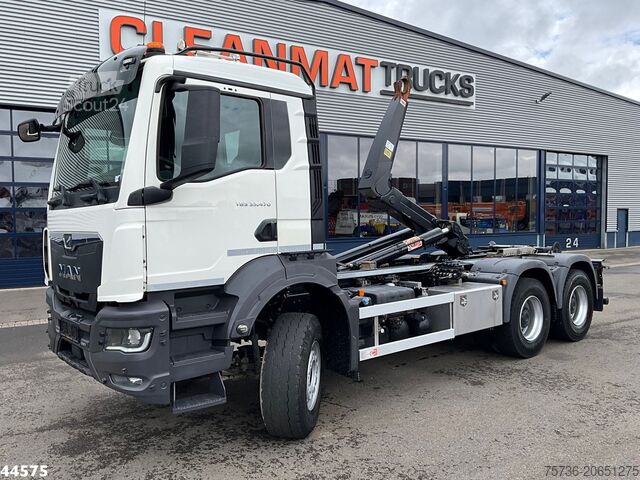 Hakenarmsystem Man TGS 33.470 6x4 Euro 6 Full Steel AJK 20 Ton haa...