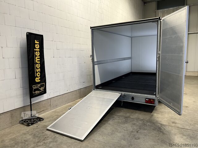 Box trailer Vezeko TK D 27.40 TKL Tür Kofferanhänger