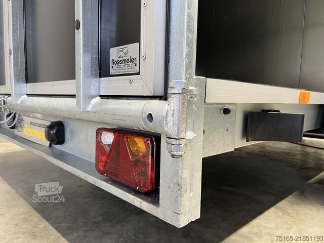 Box trailer Vezeko TK D 27.40 TKL Tür Kofferanhänger