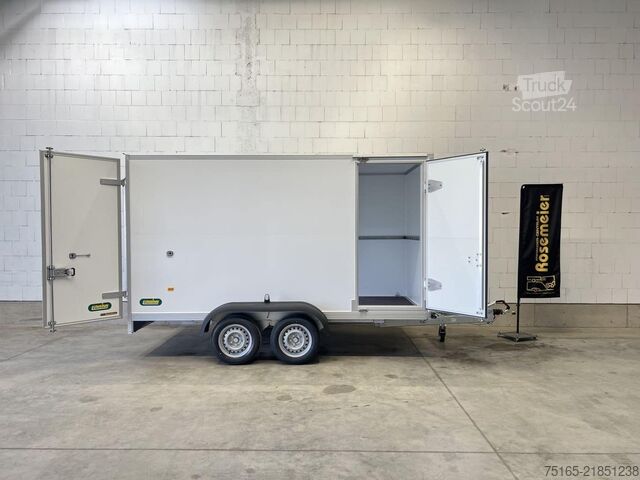Box trailer UNSINN UKU 361719-26-14 Tür Kofferanhänger