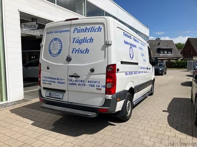 Šaldytuvo kėbulo furgonas VW CRAFTER 35 KÜHLFAHRZEUG 1° AUSTAUSCHMOTOR 2023!