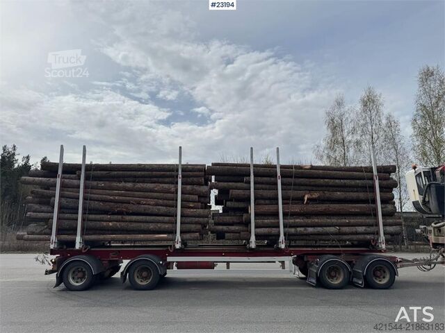 Транспортировщик древесины Närko 4-axle Timber Trailer