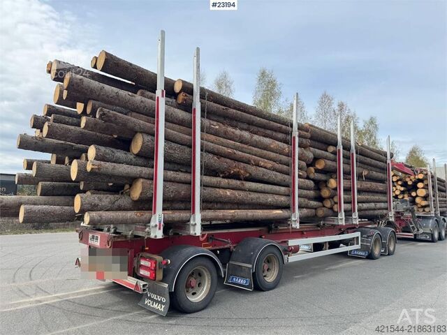 Транспортировщик древесины Närko 4-axle Timber Trailer
