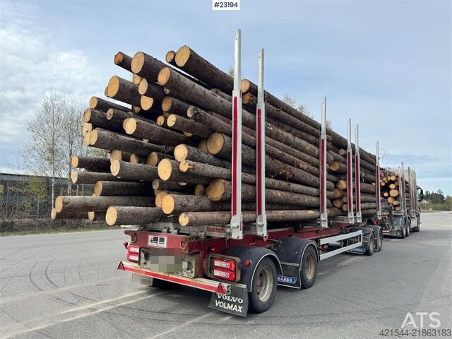 Транспортировщик древесины Närko 4-axle Timber Trailer