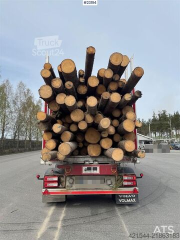 Транспортировщик древесины Närko 4-axle Timber Trailer