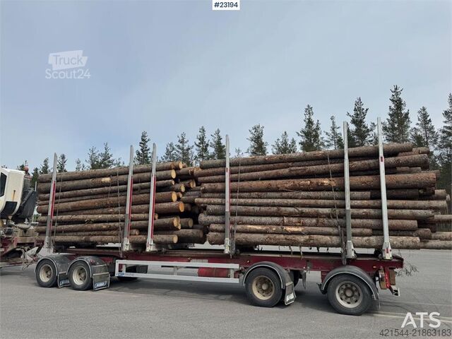 Транспортировщик древесины Närko 4-axle Timber Trailer