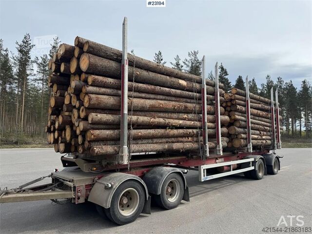 Транспортировщик древесины Närko 4-axle Timber Trailer
