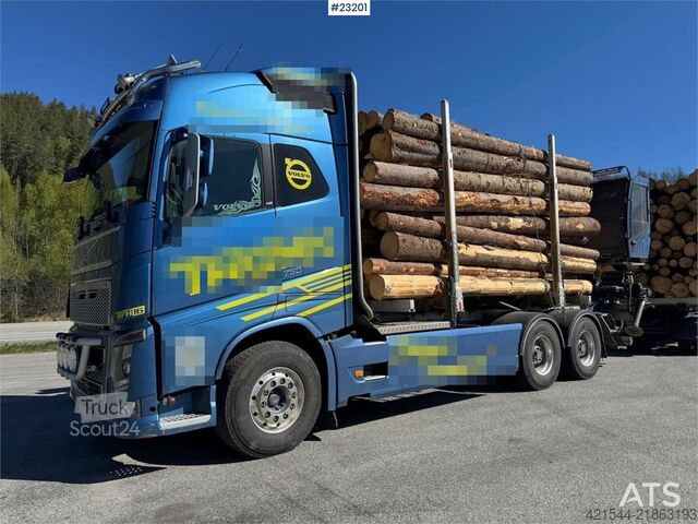 Транспортировщик древесины Volvo FH750 Timber Truck