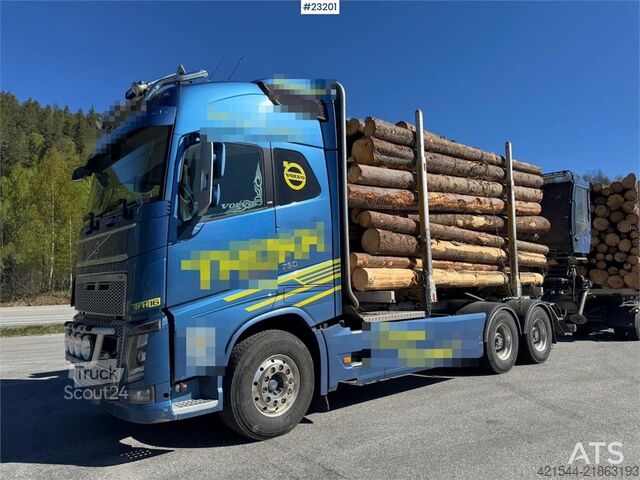 Превозвач на дървен материал Volvo FH750 Timber Truck