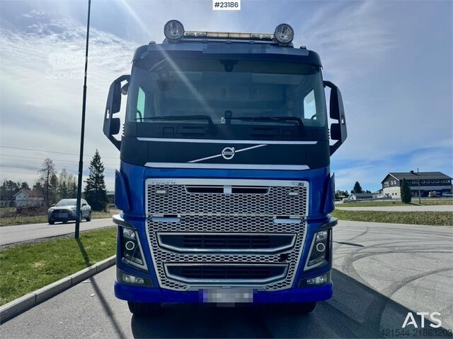 Sklápač Volvo FH750 6x4 tipper truck with Maur tri-axle trailer