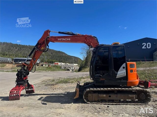 Pásový bagr Hitachi ZX85US-6 Crawler Excavator with tilt, 3 buckets an