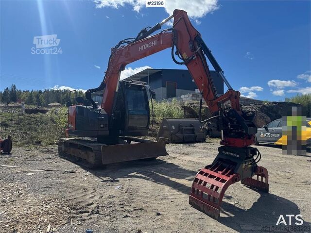 Beltegraver Hitachi ZX85US-6 Crawler Excavator with tilt, 3 buckets an