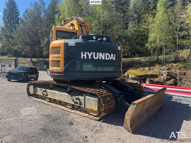 Beltegraver Hyundai HX235 LCR Excavator with tilt and 3 buckets