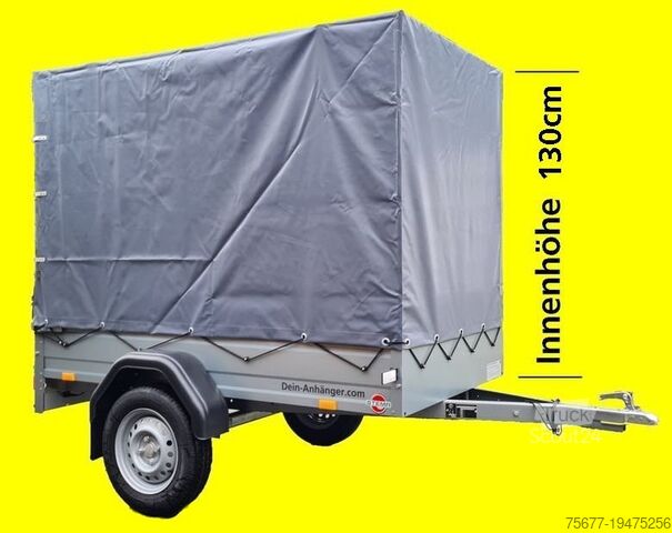 Remorque de voiture STEMA OPTI 750KG 201x108x130cm Plane
