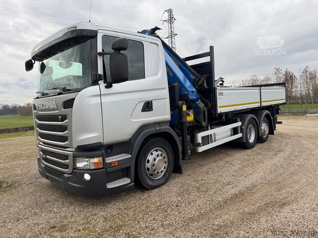 Kamyon üzerine monte vinç SCANIA R 410
