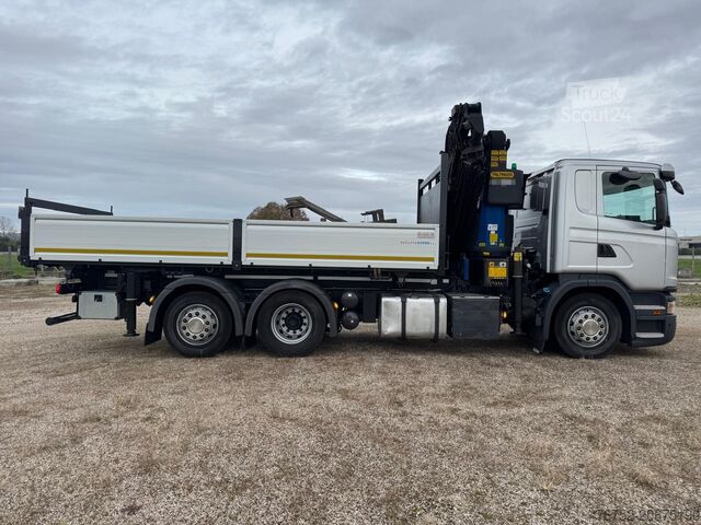 Kamyon üzerine monte vinç SCANIA R 410