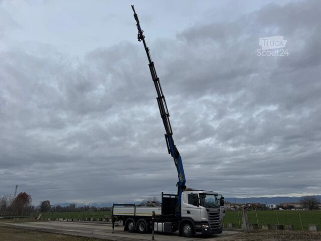 Kamyon üzerine monte vinç SCANIA R 410