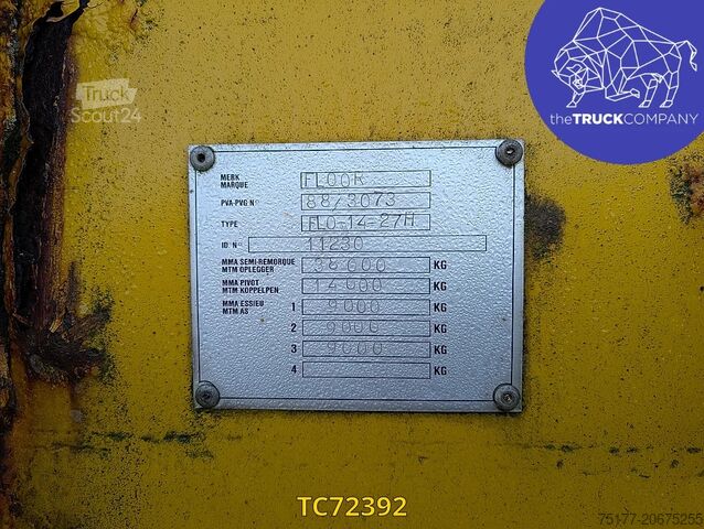 Platformos priekaba Floor