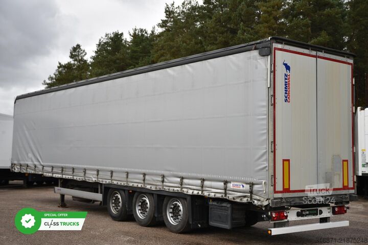 Semiremorcă deschisă cu prelată SCHMITZ CARGOBULL SCS24/L Varios