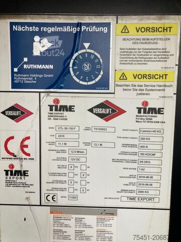 Working platform truck Mercedes-Benz Sprinter 316 CDI Kasten Hubarbeitsbühne KLIMA