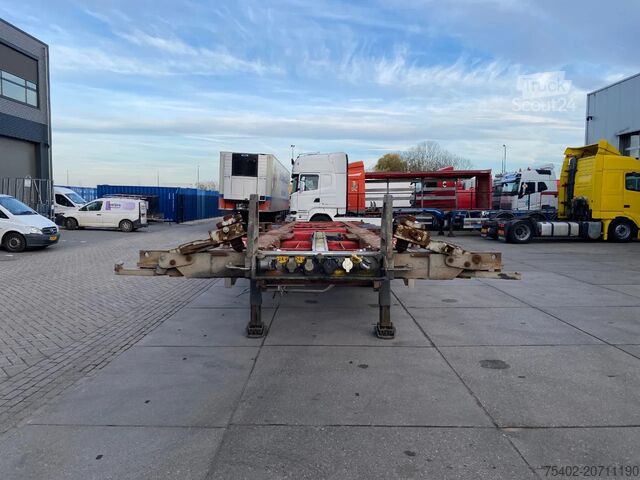 Container transport Van Hool Container Chassis / 2x Extendable / SAF + Disc