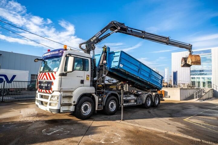 Système de bras à crochet MAN TGS 35.400 BL - HIAB 144 E-2 DUO