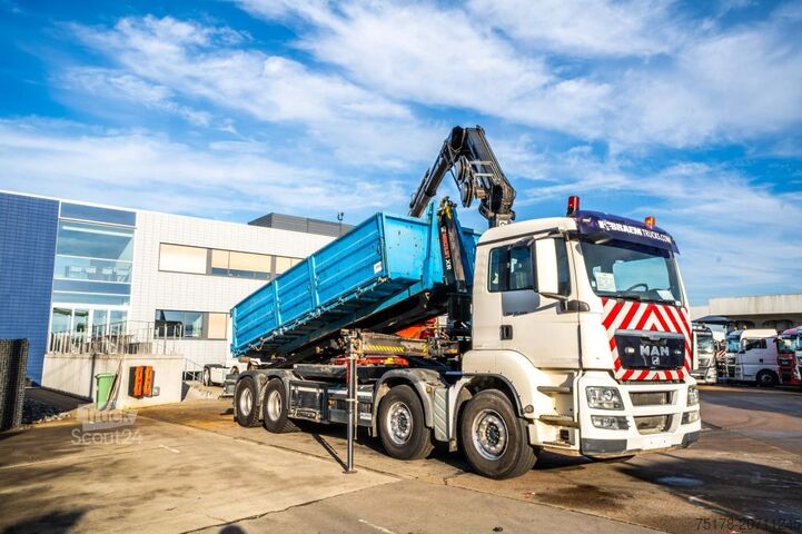 Système de bras à crochet MAN TGS 35.400 BL - HIAB 144 E-2 DUO