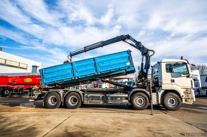 Système de bras à crochet MAN TGS 35.400 BL - HIAB 144 E-2 DUO