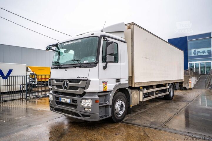 Box body MERCEDES ACTROS 1832-MP3+DHOLLANDIA 2.5T.