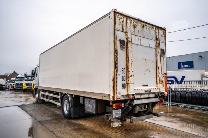 Box body MERCEDES ACTROS 1832-MP3+DHOLLANDIA 2.5T.