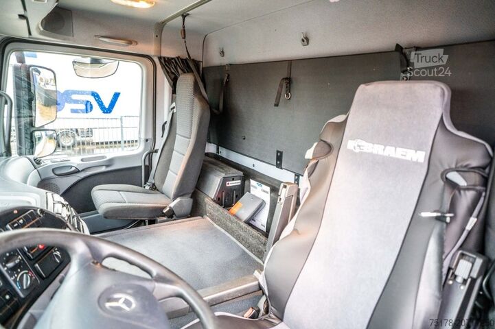 Box body MERCEDES ACTROS 1832-MP3+DHOLLANDIA 2.5T.