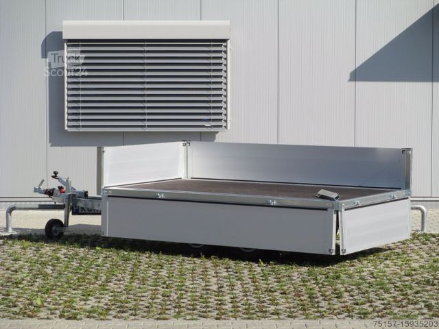 Open trailer BLYSS Hochlader 260x150x40cm Anhänger 2700kg GG