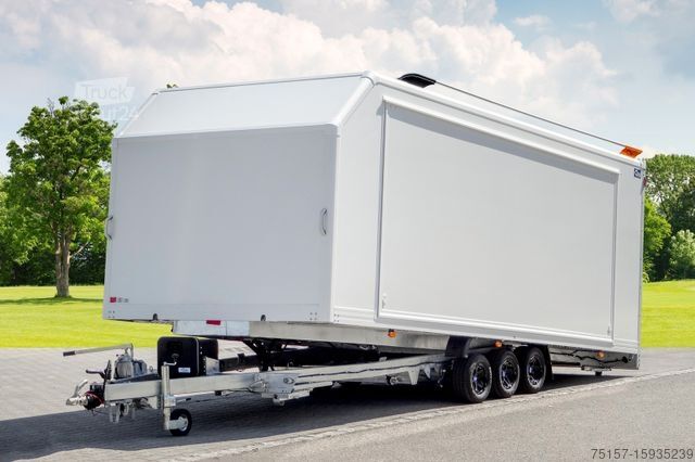 Car carrier trailer BLYSS Fahrzeugtransporter Koffer 600x230x200cm 3500kg