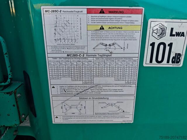 Міні кран Maeda MC 285 CRME-2