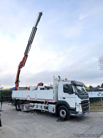 Φορτηγό γερανού Volvo FM 420 6x4 + CRANE PALFINGER PK18502 SH B (3x) ...